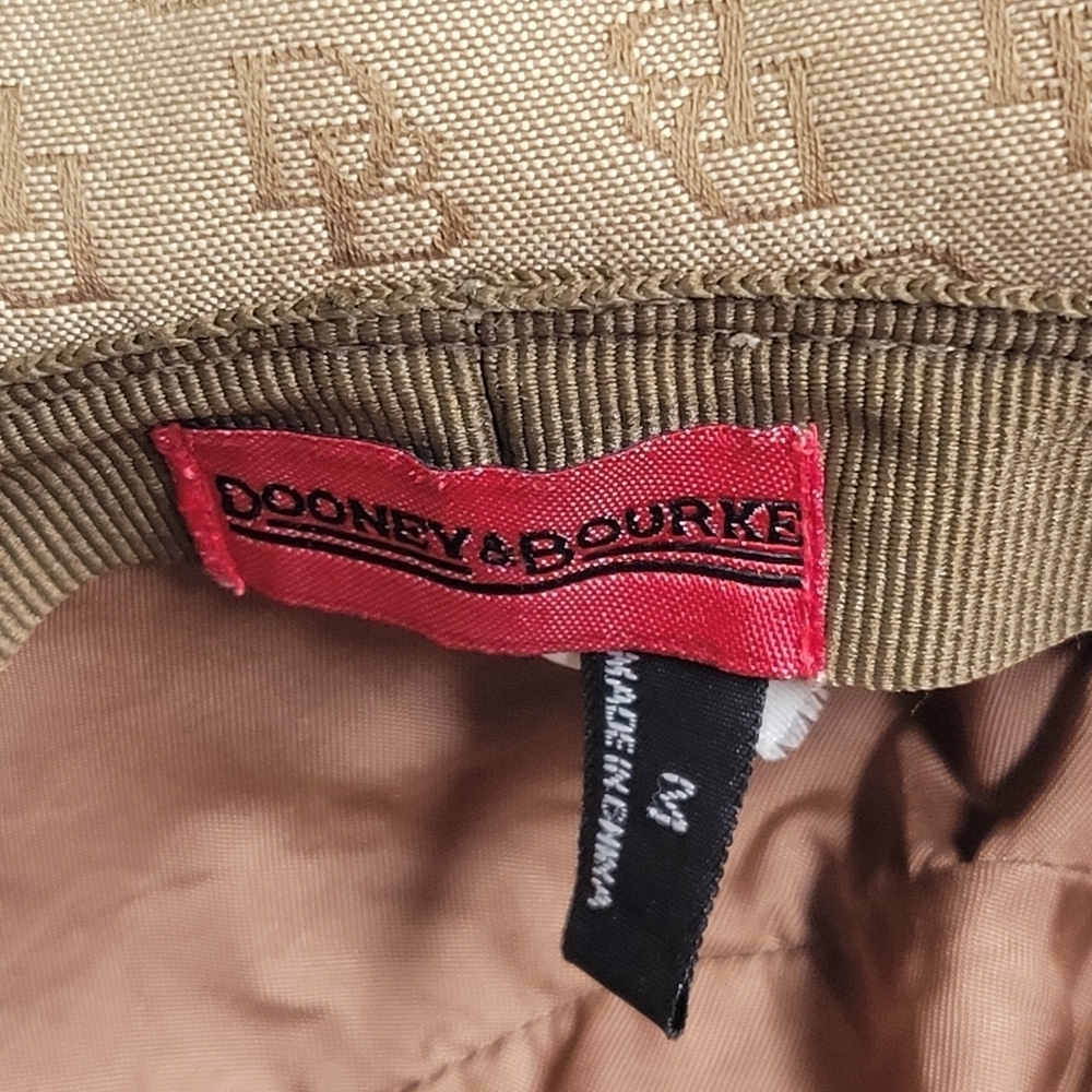 Dooney & Bourke Signature Mongram Bucket Hat. - Picture 3 of 7